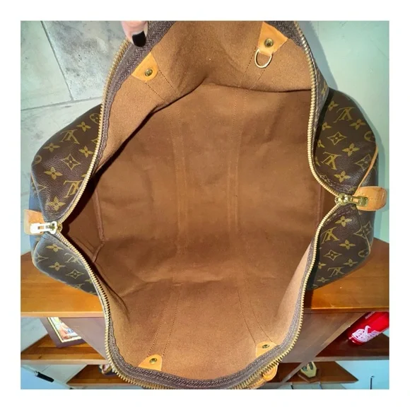 🔥SALE🔥LOUIS VUITTON KEEPALL 55 DUFFEL BAG MONOGRAM - Picture 14 of 16